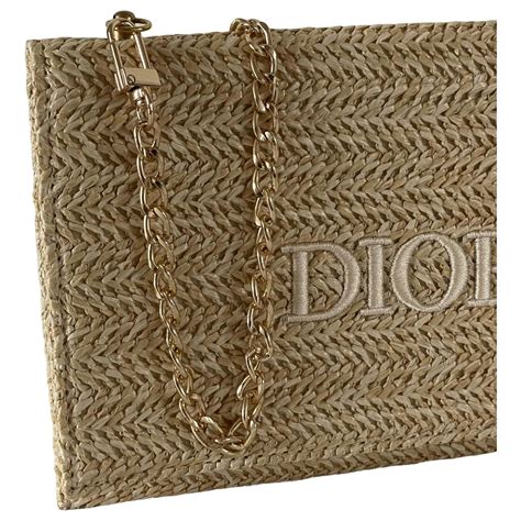 Lifestyle Pailles Dior Beige d'occasion 